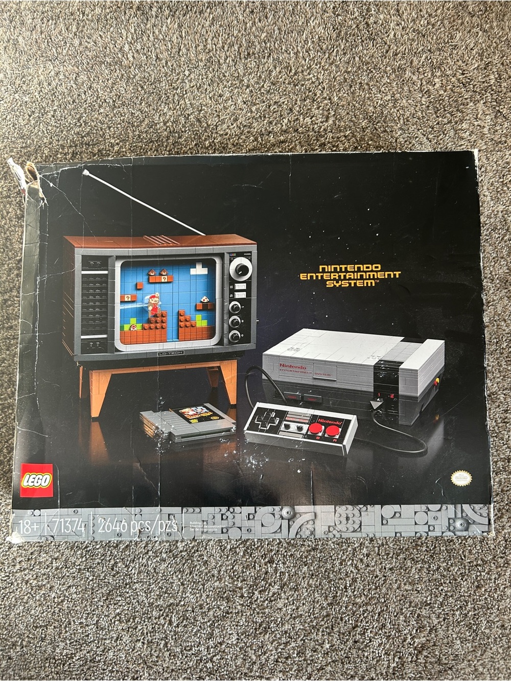 Nintendo LEGO NES Console Set with Retro TV